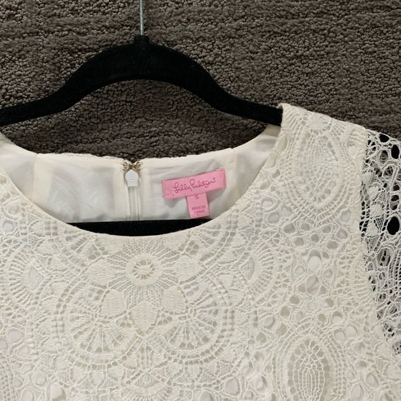 Lilly Pulitzer Colette Lace Tunic Dress - Picture 6 of 6